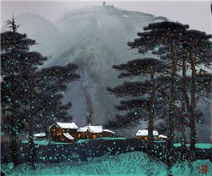 吳悅石《鶴》